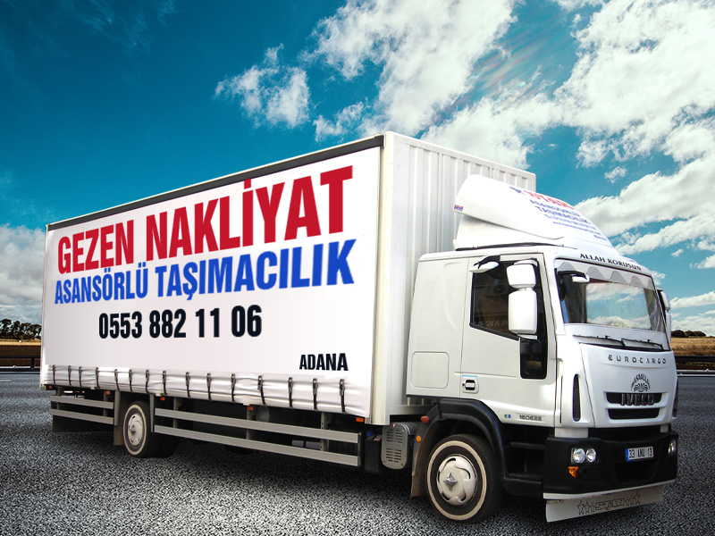 Adana Gezen Nakliyat - Asansörlü Taşıma